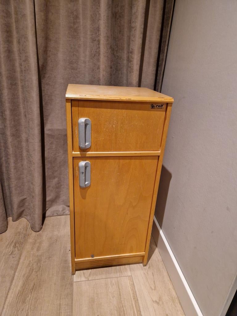 Koelkast speelkeuken, Kinderen en Baby's, Ophalen, Gebruikt, Hout, Speelkeuken-accessoire