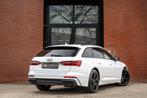 Audi A6 Avant 40 TFSI 204pk S-Line Competition Black Optic, Gebruikt, 1984 cc, Leder en Stof, Wit