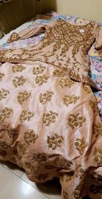 Prachtige Indiase bruidsjurk/Lengha Roze/Goud, Kleding | Dames, Overige typen, Ophalen of Verzenden, Roze, Maat 36 (S)