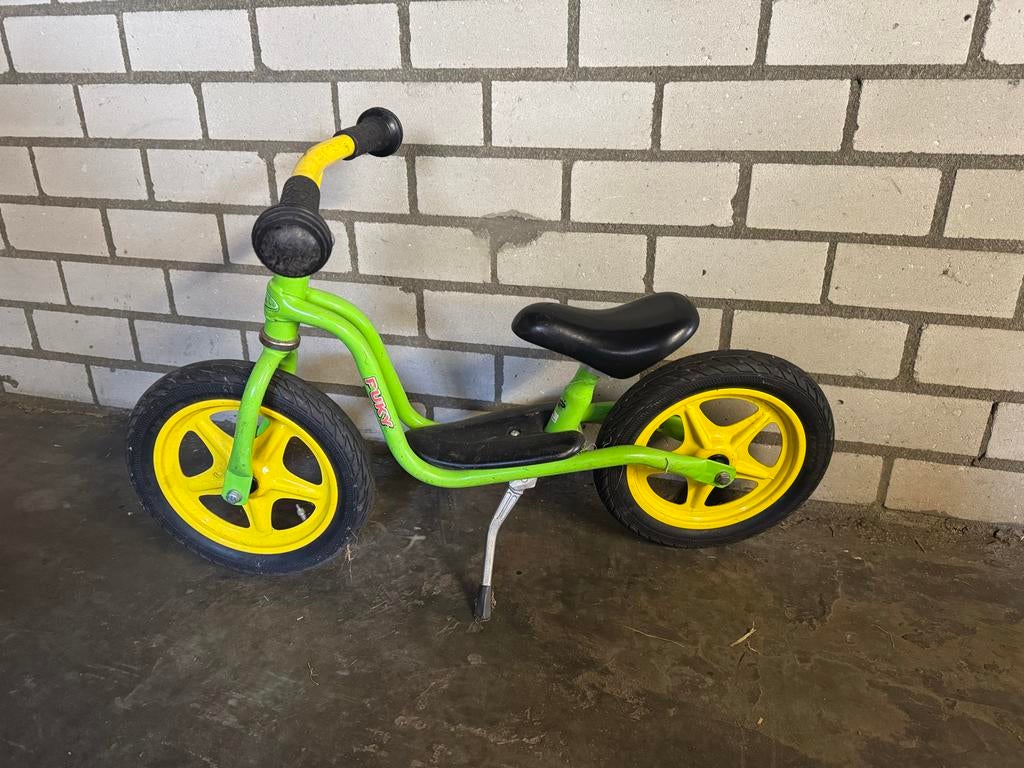 Puky Loopfiets - Groen/Geel, Ophalen, Gebruikt, Loopfiets
