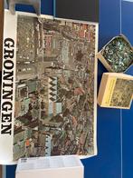Puzzel Grote Markt Groningen (jaren '70) - Meer dan 1500 stu, Ophalen of Verzenden, Meer dan 1500 stukjes, Gebruikt, Legpuzzel