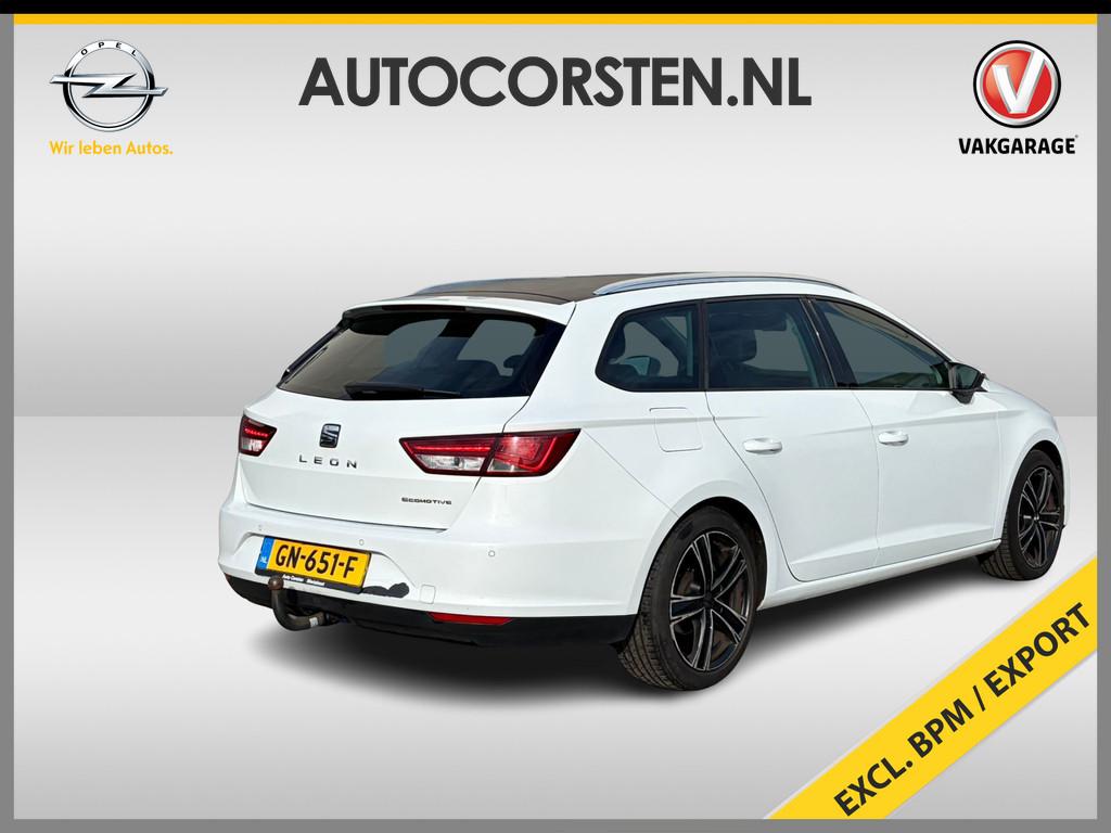 SEAT Leon ST 1.0TSI 116PK Navi Ecc Trekhaak Camera Cruise Co, Leon, Origineel Nederlands, Handgeschakeld, Onderhoudsboekje