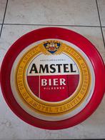 Vintage Amstel Bier dienblad - Rood, ovaal, Ophalen of Verzenden, Gebruikt, Overige typen, Amstel