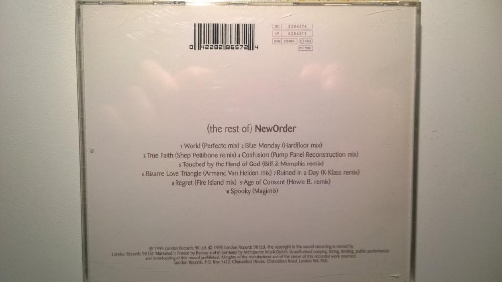 New Order - (The Rest Of) New Order, Ophalen of Verzenden, 1980 - 1989, Zo goed als nieuw