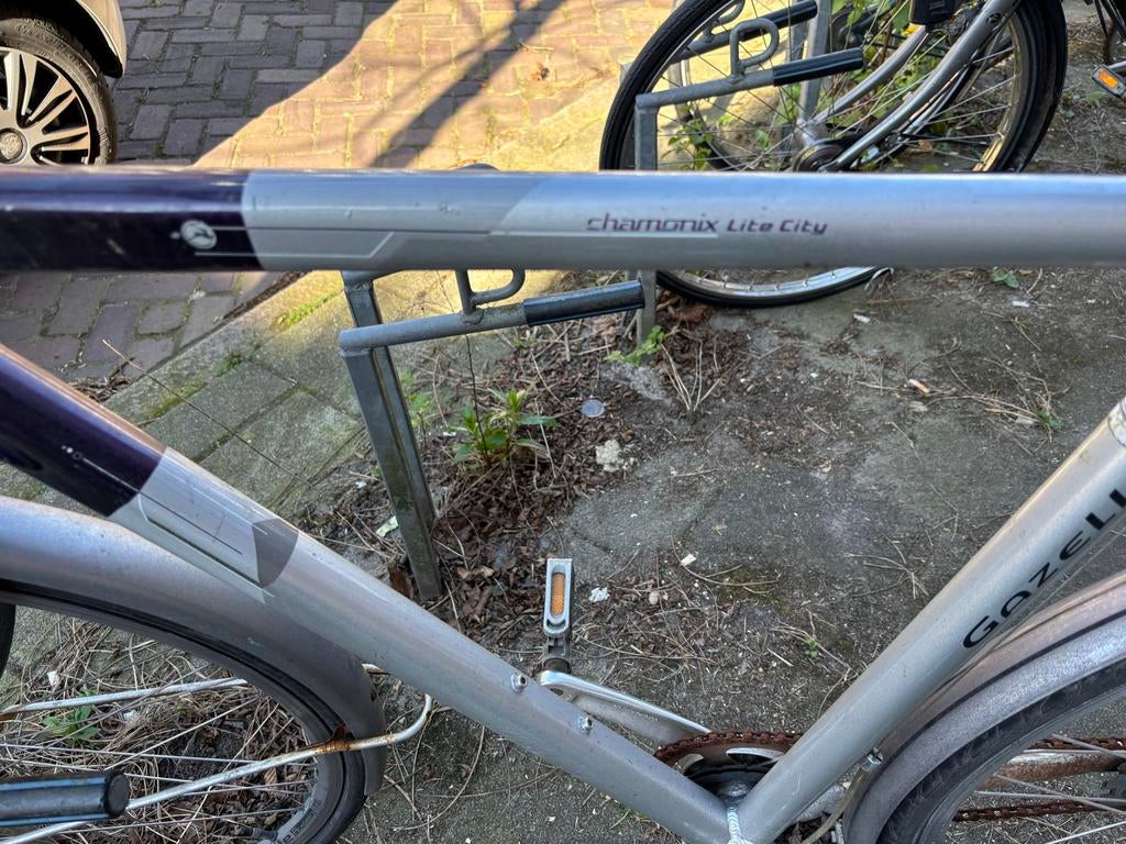 Gazelle Chamonix herenfiets (opknapper), Ophalen, Gebruikt, Versnellingen, 56 cm of meer