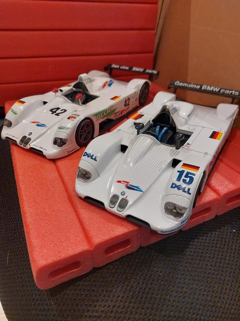 BMW V12 LMR 1999, Hobby en Vrije tijd, Modelauto's | 1:18, Verzenden, Zo goed als nieuw, MiniChamps