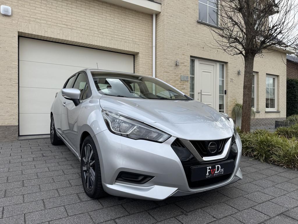 Nissan Micra 0.9 IG-T N-Connecta Navi Clima Camera CruiseCon, Voorwielaandrijving, 898 cc, Euro 6, 525 kg