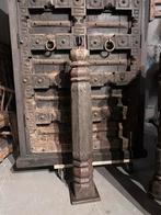 Pilaar vloerlamp uit india exclusief lampenkap, Ophalen