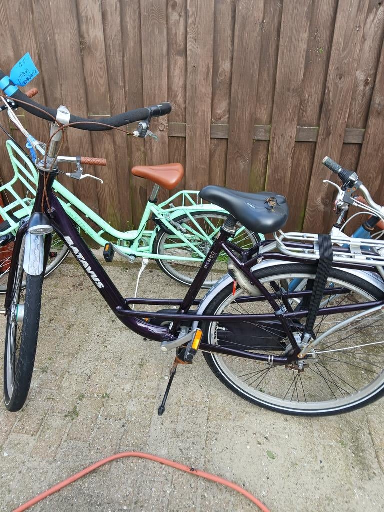 Batavus Mambo Damesfiets - Paars, Fietsen en Brommers, Ophalen of Verzenden