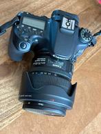 CANON 70D + 3 Lenzen, Flits, Statief, Rugzak en Koffer, 20 Megapixel, Spiegelreflex, Canon, Ophalen of Verzenden