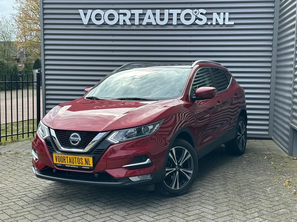 Nissan QASHQAI 1.3 MHEV Xtronic N-Connecta | AUTOMAAT | NAVI, Stof, Gebruikt, Zwart, 4 cilinders