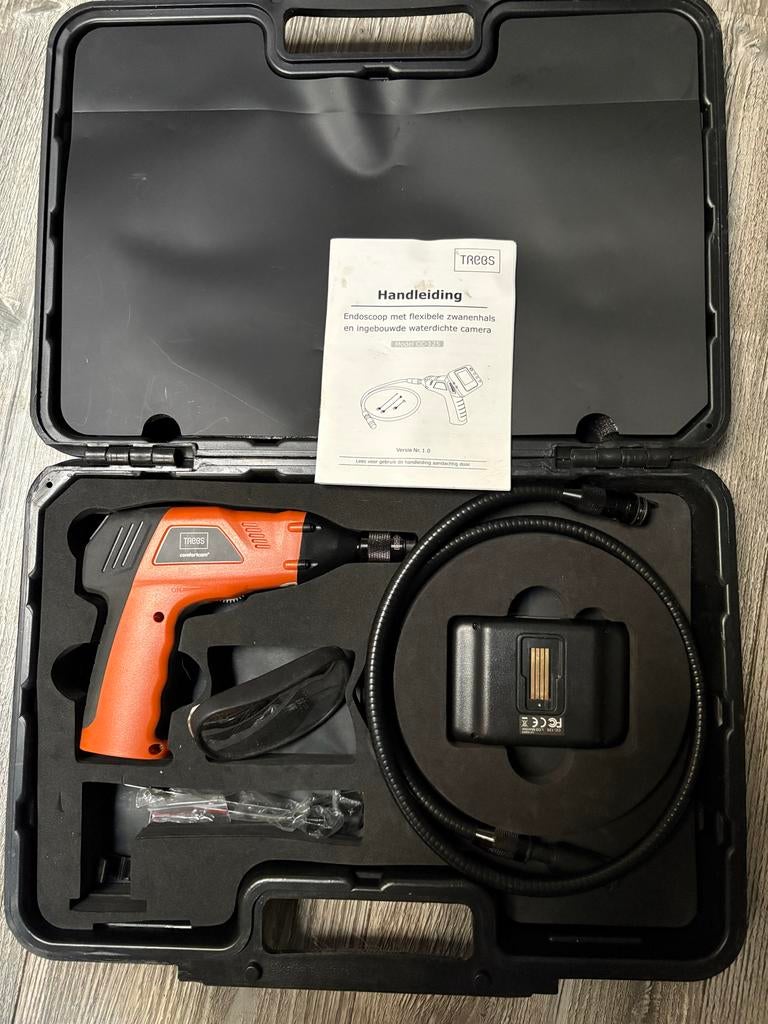 TREBS Comfortcam Endoscoop met flexibele zwanenhals, Doe-het-zelf en Verbouw, Ophalen, Zo goed als nieuw, Overige meters