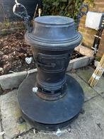 Antieke Gelderse Potkachel - Decoratief., Ophalen, Potkachel, Gebruikt, Vrijstaand