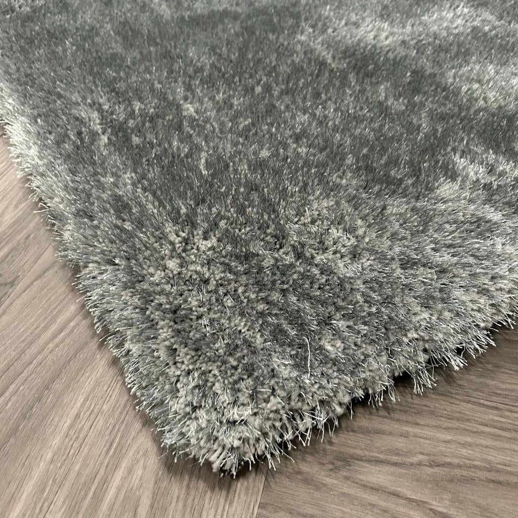 Vloerkleed Brinker Carpets Puglia Drizzle Blauw - 160x230cm, Grijs, Brinker, Brinker, 150 tot 200 cm