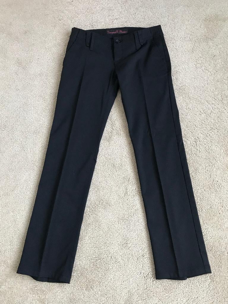 Zwarte pantalon Freeman T. Porter, maat 26, Verzenden, Zwart, Maat 34 (XS) of kleiner, Lang