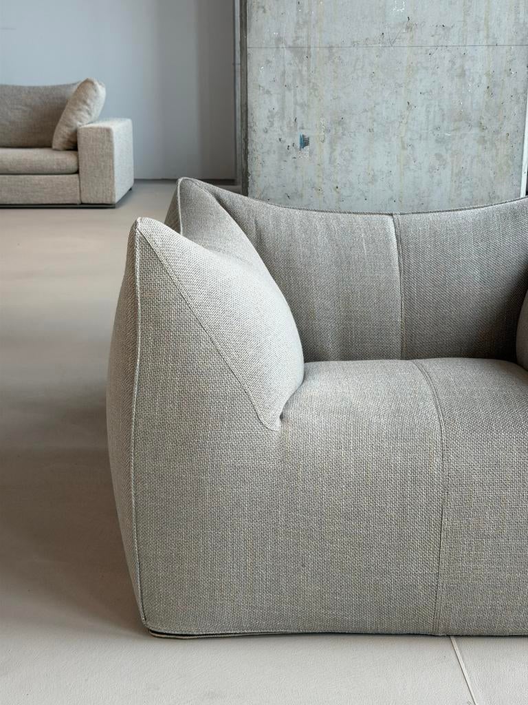 Vintage B&B Italia Le Bambole | NIEUWSTAAT + Garantie, Fauteuil design stoel lounge loungestoel, 75 tot 100 cm, Ophalen of Verzenden