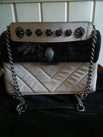 Limited Edition Kurt Geiger London Handtas - Beige Leer, Ophalen of Verzenden, Nieuw, Beige, Handtas