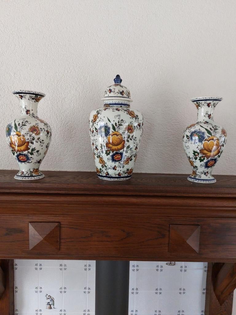 Kaststel met bloemmotief, Ophalen of Verzenden