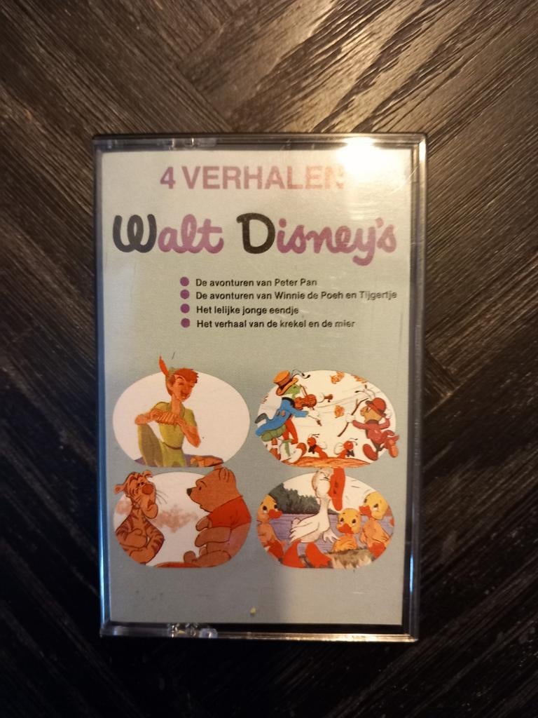 Walt Disney's 4 Verhalen Cassettebandje, Cd's en Dvd's, Cassettebandjes, Gebruikt, Ophalen of Verzenden