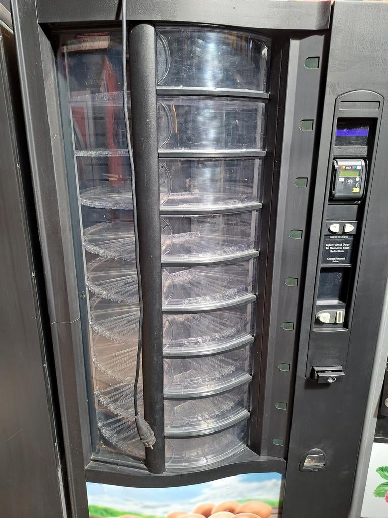 Zuivel / fruit automaat gekoeld, Ophalen