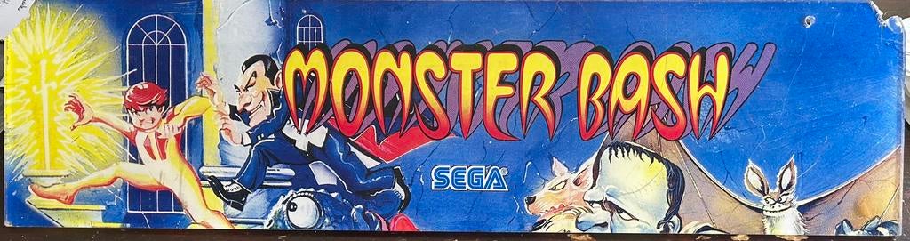 Flipperkastplaat Monster Bash, Ophalen of Verzenden, Zo goed als nieuw