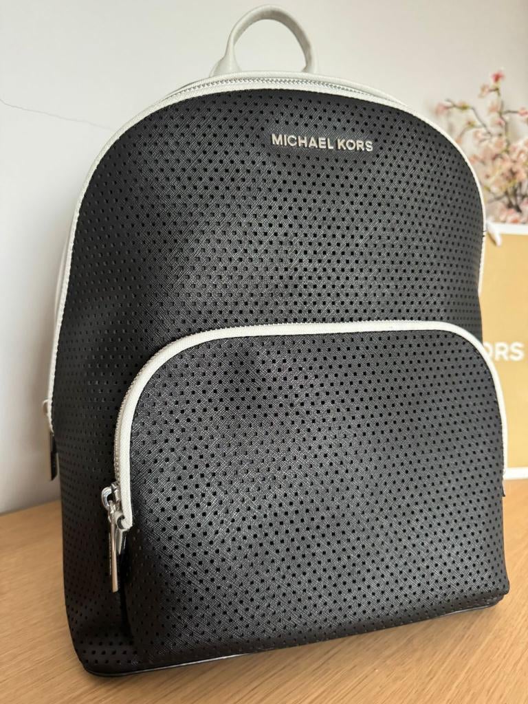 Authentieke Michael Kors Lacey BackPack Black, Ophalen of Verzenden, Nieuw, Zwart, Overige typen