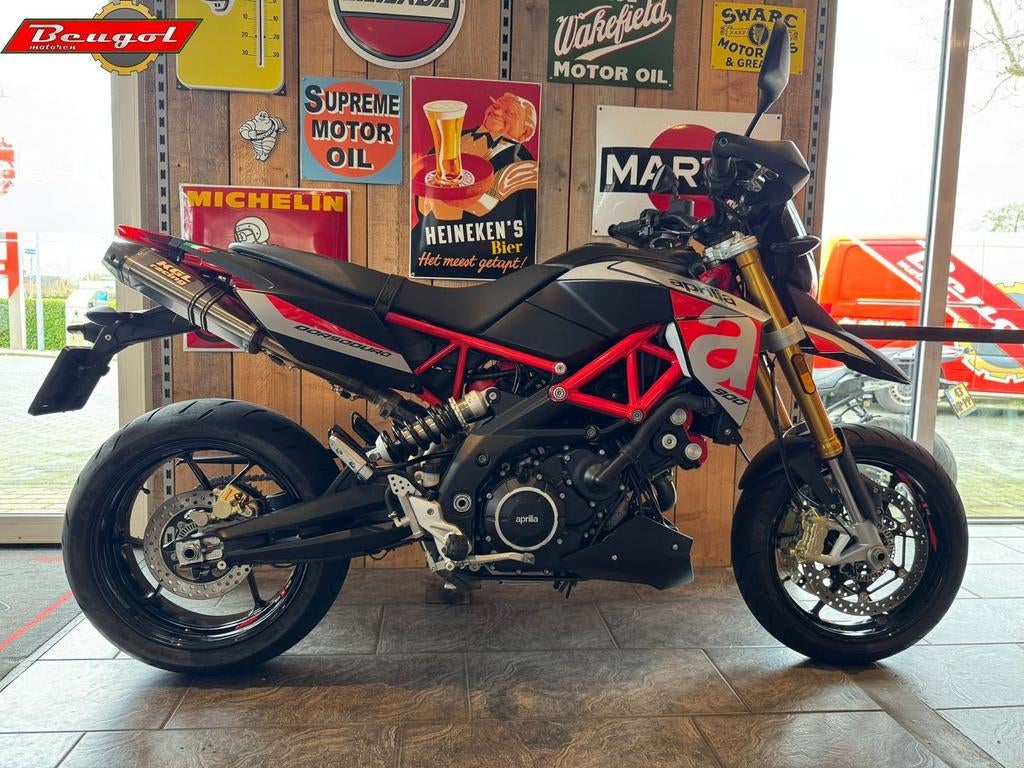 APRILIA DORSODURO 900 ABS (bj 2018), 2 cilinders, Motorrijbewijs A, Bedrijf, Meer dan 35 kW
