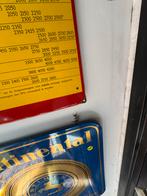 Vintage Vredestein Emaille Reclamebord Truck- en Autobanden, Ophalen