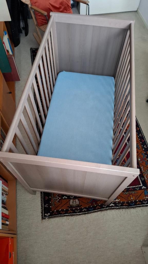 kinderbed 60 x 120 cm, Ophalen, Zo goed als nieuw, Minder dan 140 cm, Matras