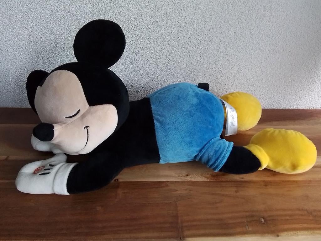 Slapende mickey mouse primark met lichtjes in de wangen, Kinderen en Baby's, Speelgoed | Knuffels en Pluche, Ophalen of Verzenden