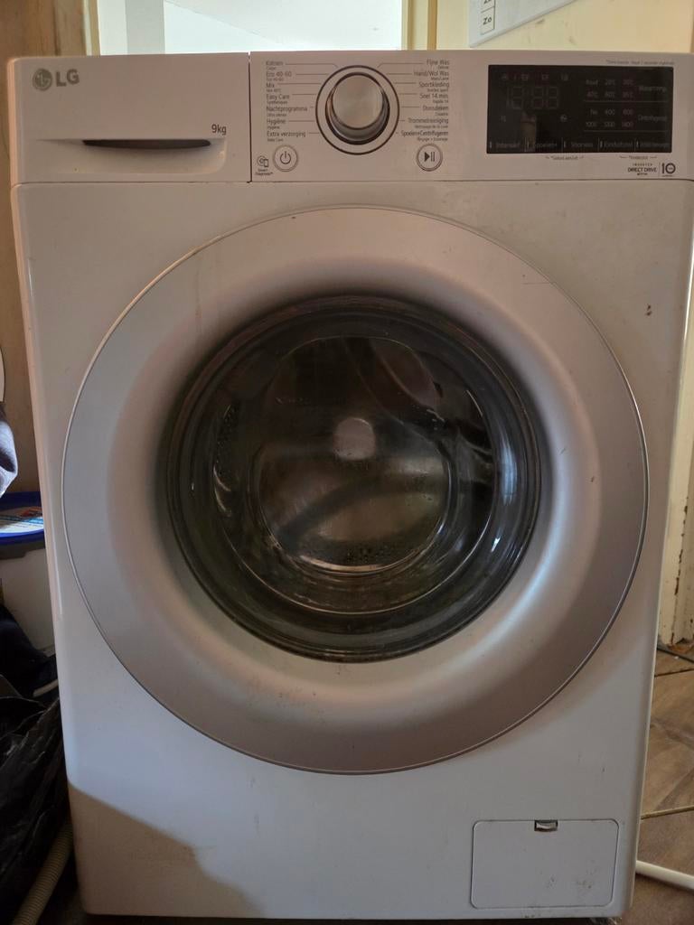 LG Wasmachine 9kg - Voorlader, Witgoed en Apparatuur, Wasdrogers, Gebruikt, Overige typen, Voorlader, 8 tot 10 kg, 85 tot 90 cm