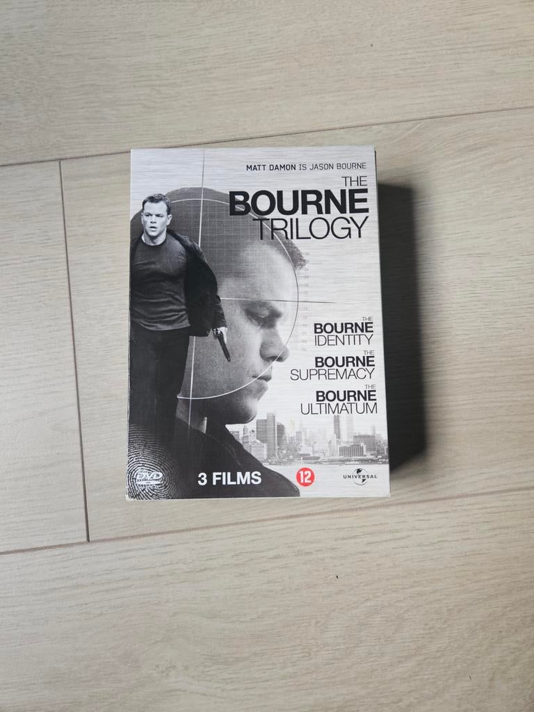 The Bourne Trilogy DVD Boxset - Actiethriller, Gebruikt, Boxset, Actiethriller, Ophalen of Verzenden