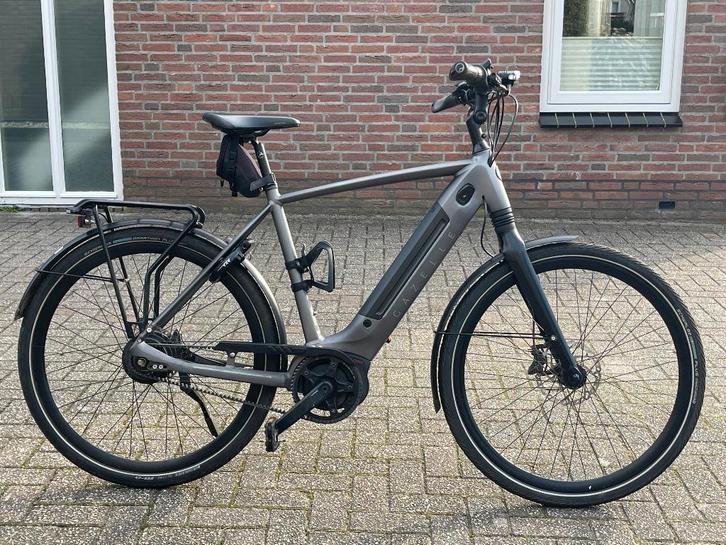 Gazelle Ultimate C380 Elektrische Herenfiets 2019, Fietsen en Brommers, Elektrische fietsen, Gebruikt, Gazelle, 55 tot 59 cm, 50 km per accu of meer