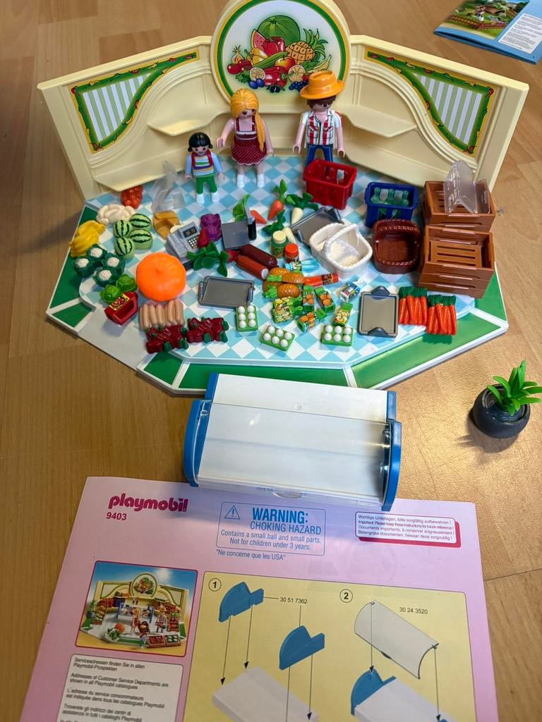 Playmobil 9403 vrijwel compleet met boekje, Ophalen of Verzenden, Zo goed als nieuw