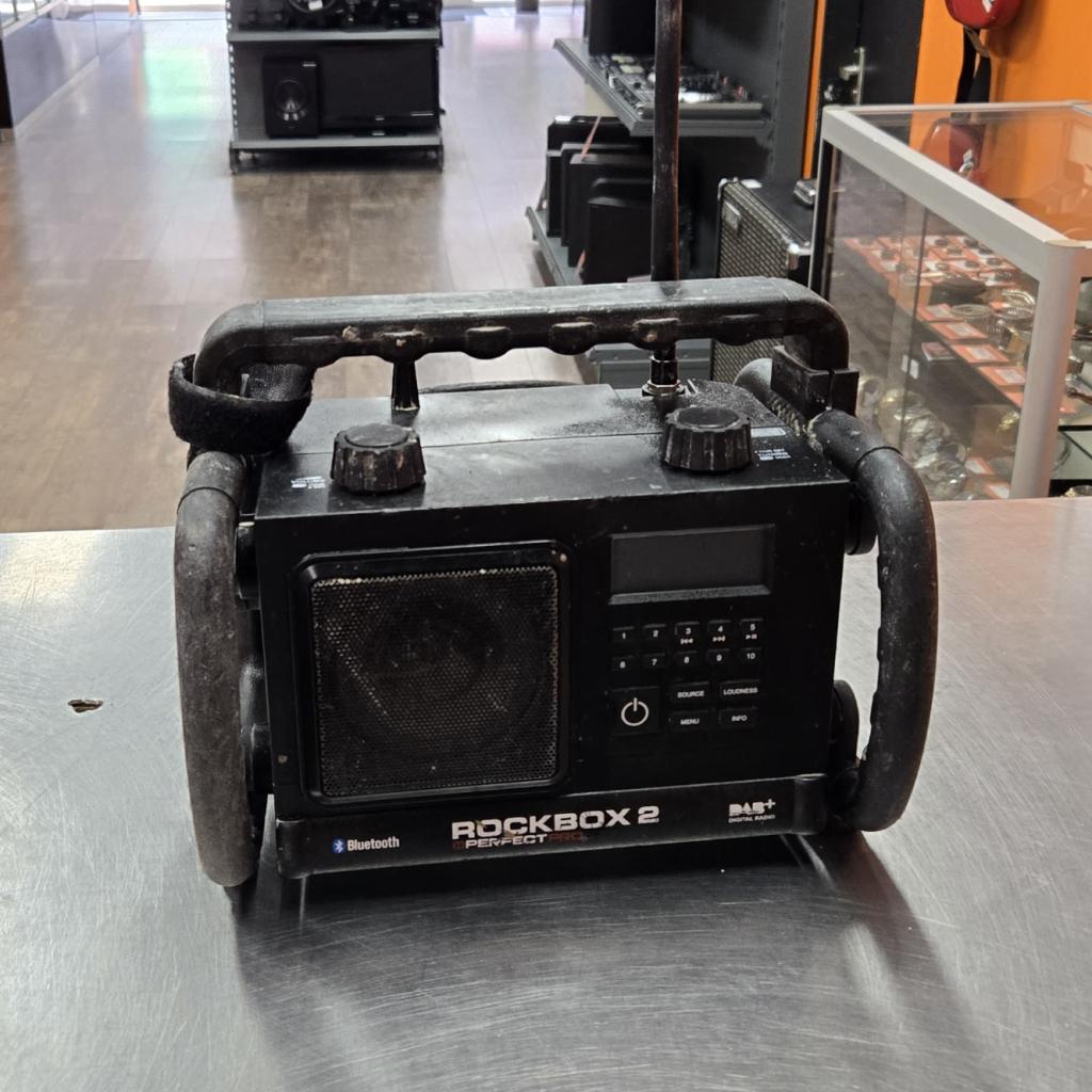PerfectPro Rockbox 2 Bouwradio DAB+, Flex Ltd., Zo goed als nieuw, https://flex.com/contact-us, Nobelstraat 10, 5807 GA Oostrum LB, Limburg, Nederland