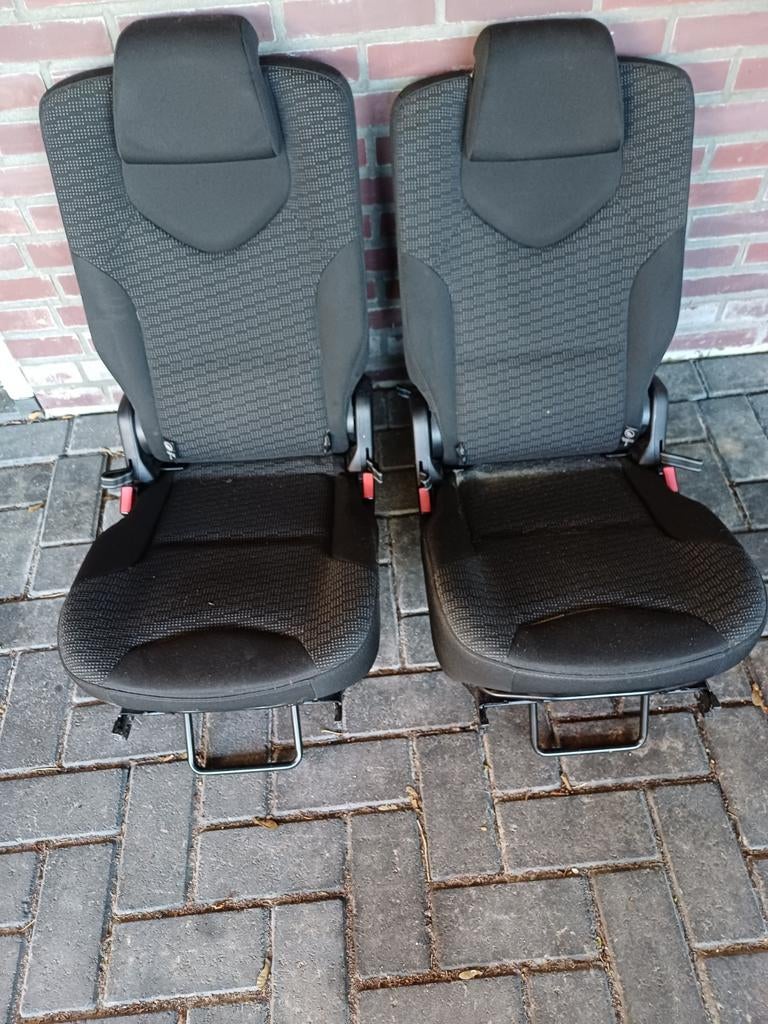2x Achterstoelen Peugeot 308 SW (2008-2013) 3e rij, Ophalen, Gebruikt, Peugeot