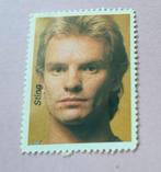 Popfoto zegel Sting (The Police), Ophalen of Verzenden, Nieuw, Foto of Kaart