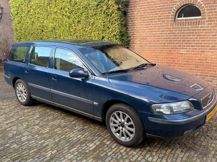 Volvo V70 2.4 170PK AUT 2001 Blauw, Auto's, Volvo, Particulier, V70, Benzine, D, Stationwagon, Automaat, Origineel Nederlands