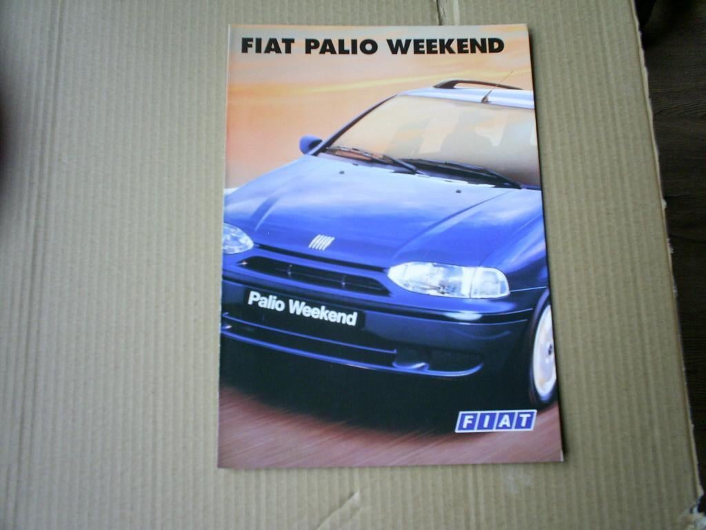 Fiat Palio Weekend 3 / 1998 4 pag., Boeken, Verzenden, Zo goed als nieuw, Overige merken
