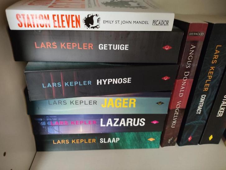 Lars Kepler boeken - Thrillerset, Boeken, Detectives, Gelezen, Ophalen of Verzenden