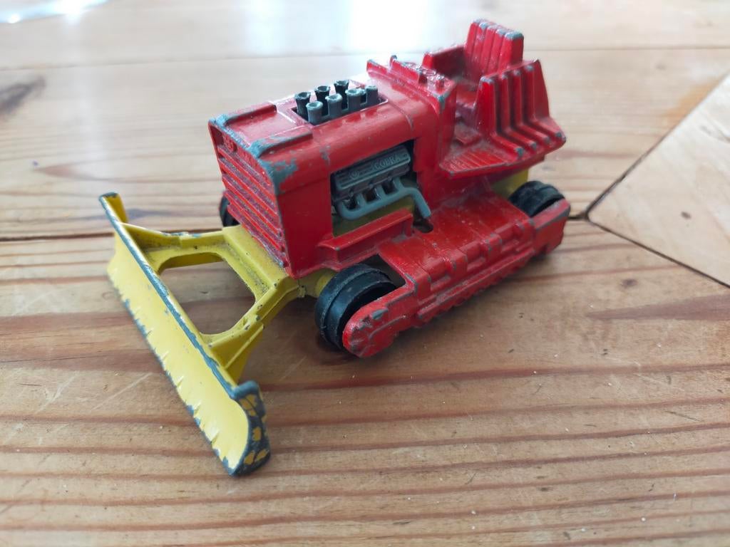 1974 Matchbox  K-23 Super Bulldozer, Ophalen of Verzenden, Gebruikt