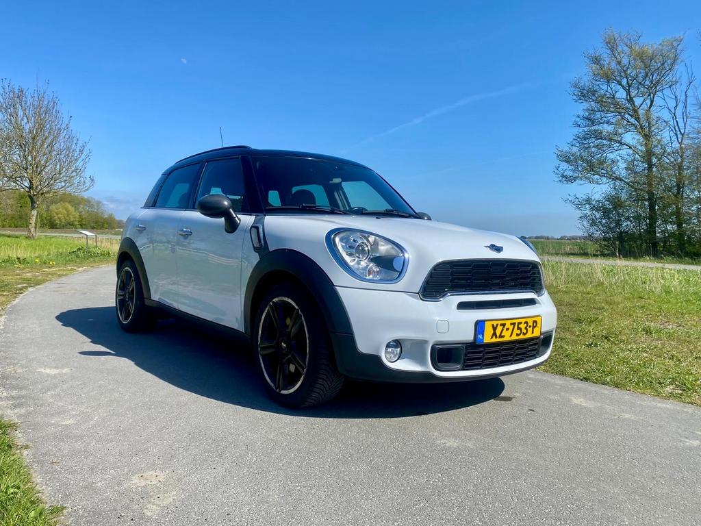 Mini Countryman 1.6 Cooper S 2011 Wit, Auto's, Mini, Leder en Stof, Wit, Handgeschakeld, Particulier