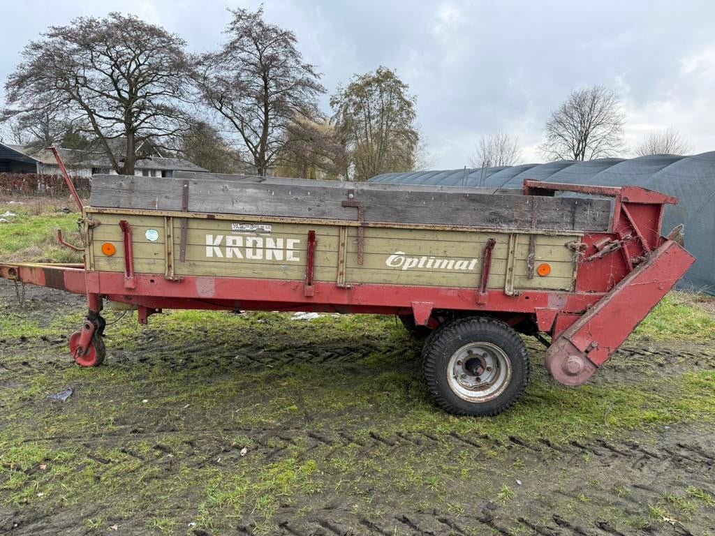 TE KOOP : Optima Mestbreker & diverse kleinere machines, Zakelijke goederen, Machines en Bouw | Tuin, Park en Bosbouw, Voertuig of Aanhanger