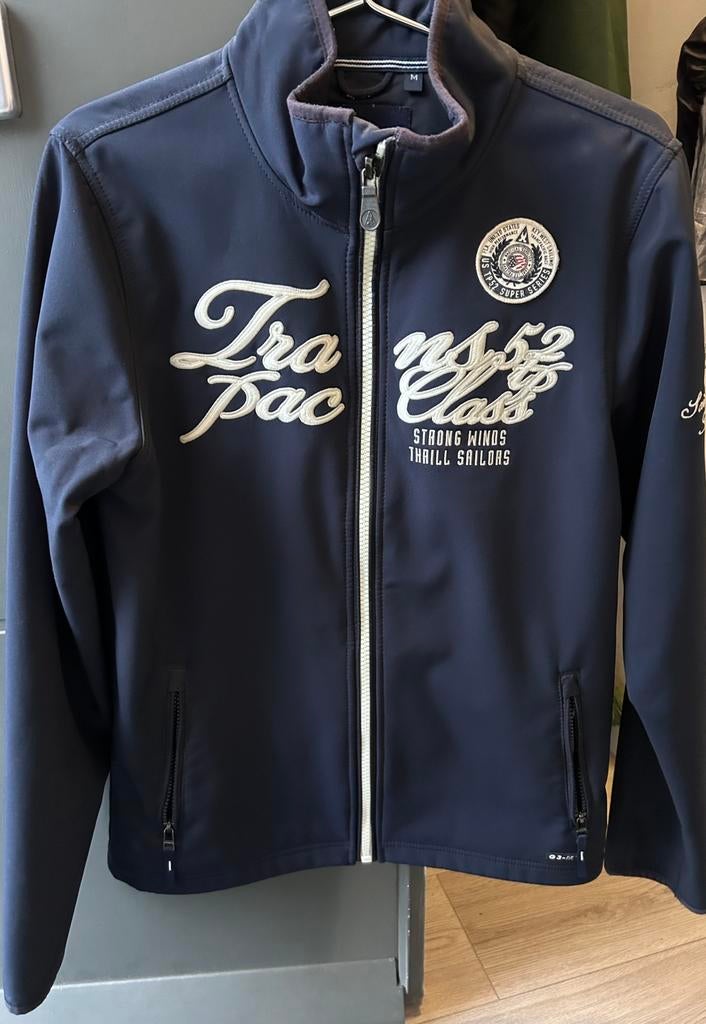 Gaastra softshell jas maat M donkerblauw, Ophalen of Verzenden, Gedragen, Maat 48/50 (M), Blauw