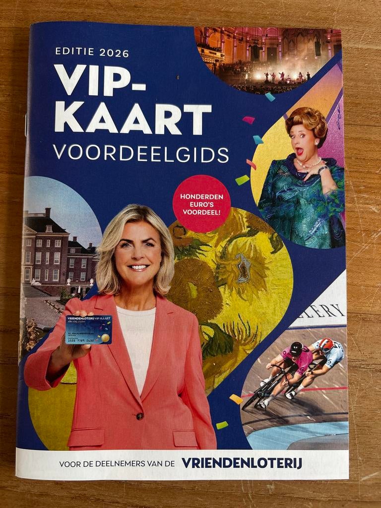 Compleet VriendenLoterij bonnenboekje, Drie personen of meer, Overige soorten, Overige typen