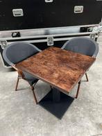 Terrasstoelen en tafels, Ophalen, Gebruikt, Kunststof, Stapelbaar