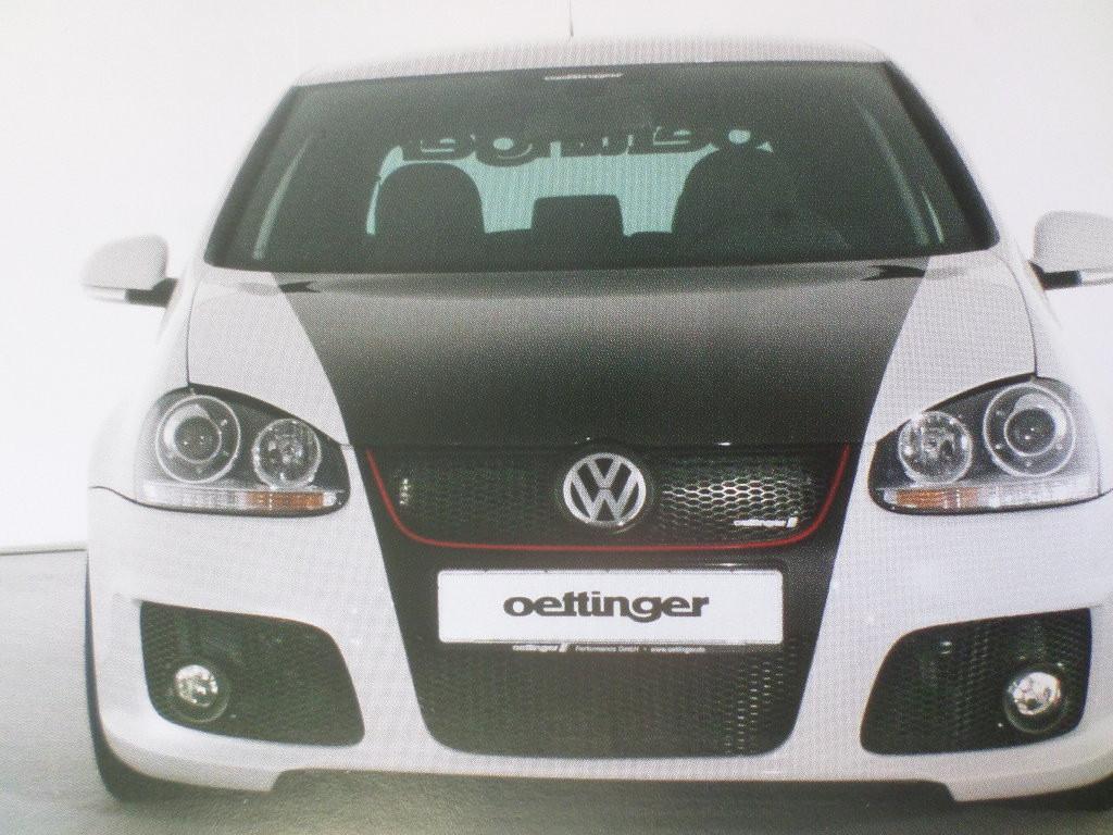 Volkswagen VW Golf Oettinger Brochure, Ophalen of Verzenden, Zo goed als nieuw, Volkswagen