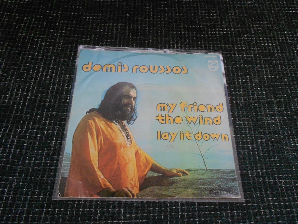 my friend the wind - demis roussos, Gebruikt, 7 inch, Single, Ophalen of Verzenden