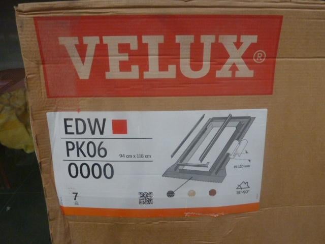 Nieuwe Velux EDW PK06 gootstuk / geprofileerde dakbedekking, Huis en Inrichting, Ophalen of Verzenden, Nieuw, 50 tot 100 cm, 100 tot 150 cm