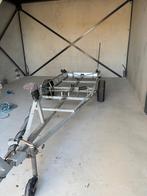Boottrailer met lier en rollen, Watersport en Boten, Boottrailers, Minder dan 1500 kg, Gebruikt, Sloepentrailer, Onbekend